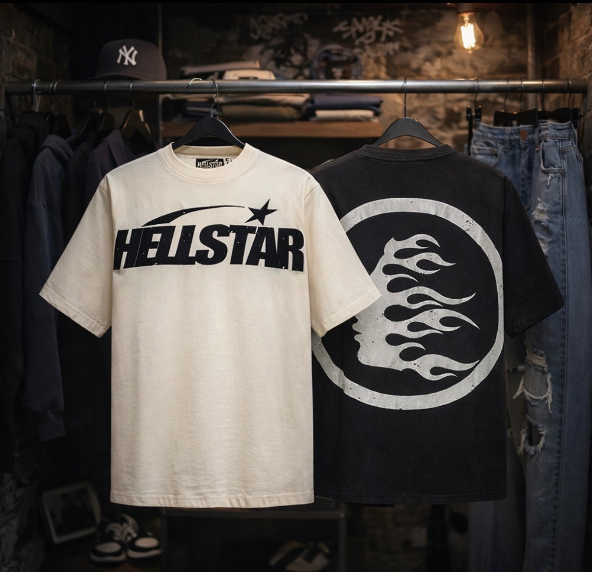 Hellstar Urban Street Graphic T-Shirt