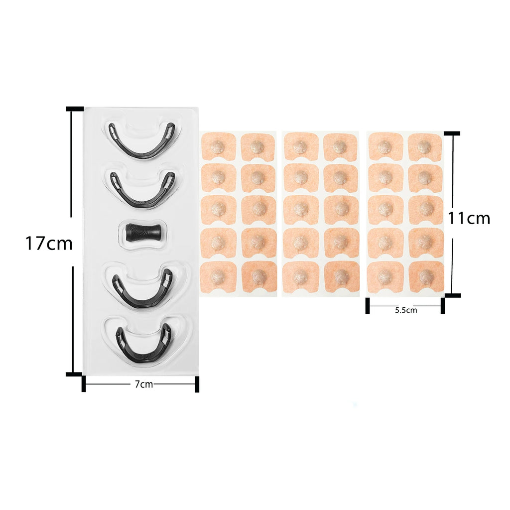 Anti Snoring Magnetic Nose Clip Nasal Strips(Clip not included on 10pcs and 50pcs)