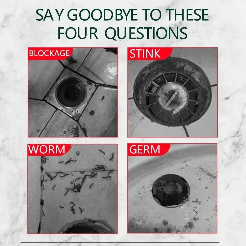 Anti Odor Floor Drain Core-Sewer Smell & Pest Blocker For Bathroom and Kitchen