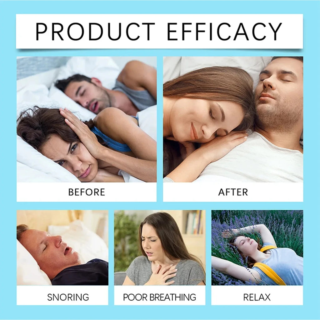 Anti Snoring Magnetic Nose Clip Nasal Strips(Clip not included on 10pcs and 50pcs)