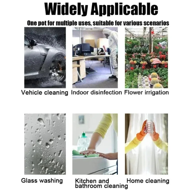 Portable Pressure Spray Bottle 1.2L Multi Purpose Sprayer